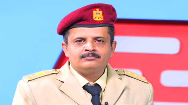 المقدّم محمد النقيب - المتحدث الرسمي باسم القوات المسلحة الجنوبية
